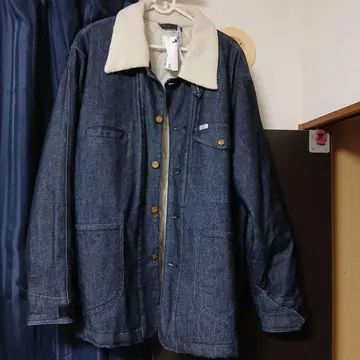 Lee 보아 옷깃 데님 자켓