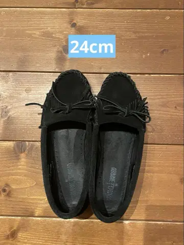 미네통카 24cm 모카신 중고