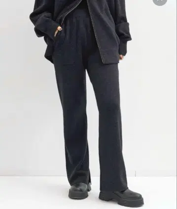 새상품 L'Appartement 굿 그리프 KNIT PANTS