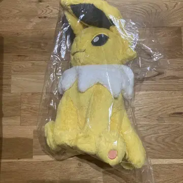 미사용 새상품 포켓몬 센터 폭신폭신 안고 자는 인형 썬더