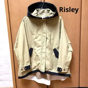 Risley 리즈레이 후드 부착 발수 마운틴 후드티 베이지