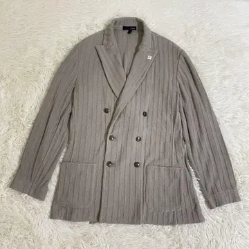 LARDINI 라르디니 코튼 니트 자켓 더블 L 남성용