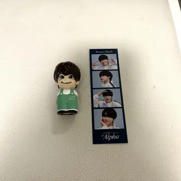 나니와단시 오하시 카즈야 손가락 인형 & 스티커