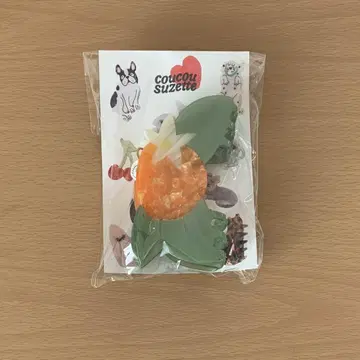 coucou suzette 헤어 클립 오렌지