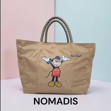 새상품 미사용급 NOMADIS 미키마우스 토트백 한정품