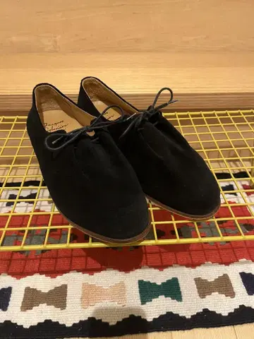 발레 슈즈 스웨이드 블랙