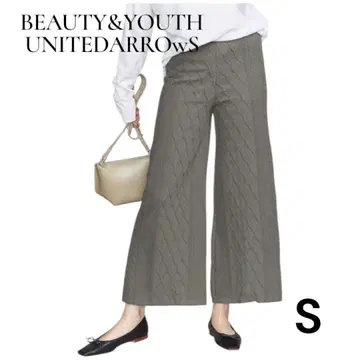 BEAUTY&YOUTH UNITED ARROWS 와이드 팬츠 S 카키