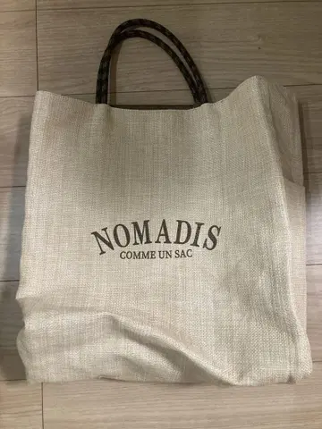 NOMADIS 토트백 베이지 메쉬