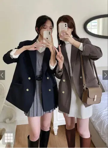 더블 버튼 테일러드 자켓[al275]