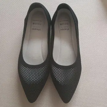 스테피 steppi 스틸레토 플랫슈즈 블랙 25cm
