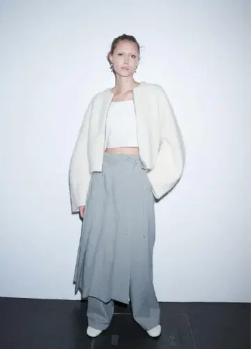 완판템 Dry touch rap front pants 36