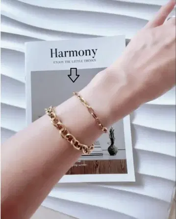 ImPARFAIT 앙파르페 써지컬 스테인리스 팔찌 x 2세트