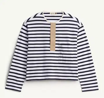 [ 미사용 새상품 ] ZARA SRPLS 스트라이프 롱 T 티셔츠 자라