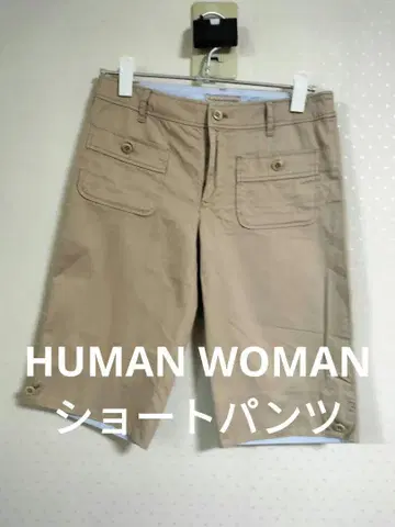 HUMAN WOMAN 베이지 숏팬츠 SS 사이즈
