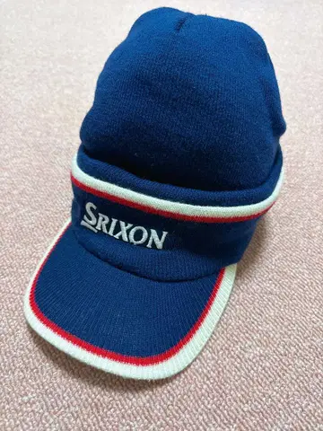 [ 새상품 ] SRIXON 스릭슨 니트 모자 니트 선바이저 세트