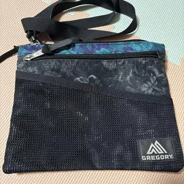 GREGORY 메쉬 사코슈 꽃무늬 블랙/블루/퍼플