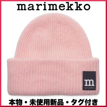 marimekko PJETTAR II 핑크 니트 모자