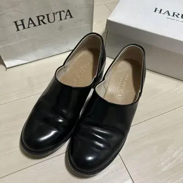 HARUTA 스포크 슈즈 블랙 24.5