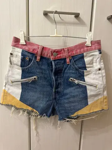 Levi's 501 멀티 컬러 숏팬츠