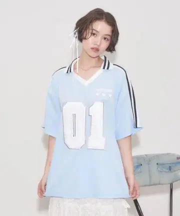 JUST A NOON 레이스 넘버 유니폼 미사용 새상품