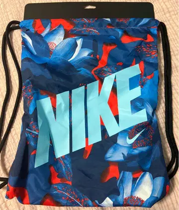 레어 NIKE 로고 보태니컬 무늬 백팩