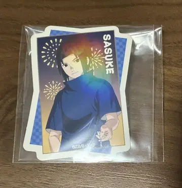 NARUTO 사스케 스티커 애니메이트 카페 스탠드 카페