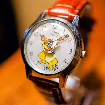 SEIKO 세이코 Disney Time 디즈니 킹 루이 수동 와인딩