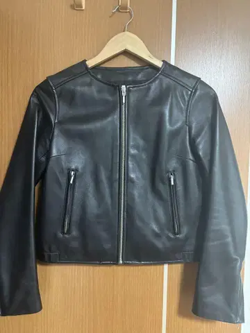 TONAL 노카라 가죽 자켓 라이더스 양가죽