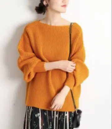 IENA 소매 형태  풀오버 16,500엔