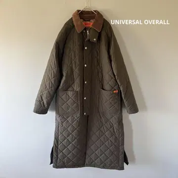 UNIVERSAL OVERALL 별주 퀼팅 롱 코트