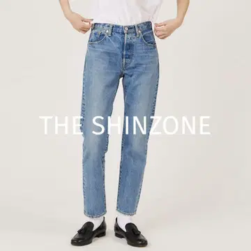 THE SHINZONE 신존 GENERAL JEANS 블리치 가공 34