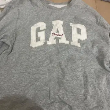 GAP 그레이 맨투맨 트레이닝복
