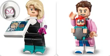 LEGO 71050 스파이더버스 그웬 & 피터 레고 미니 피규어