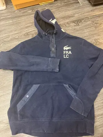Lacoste 네이비 후드티 FRALC