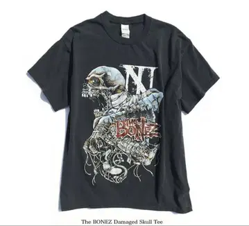 The BONEZ Damaged Skull Tee L