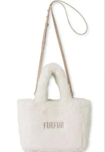 [ 한정품 ] FURFUR 에코 퍼 토트백
