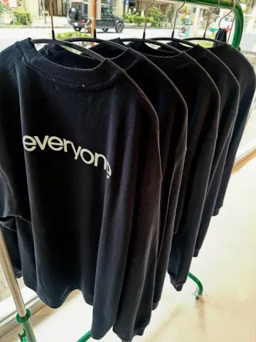 XL / everyone long sleeve tee shirt NAVY