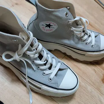 CONVERSE ALL STAR 그레이 하이컷 스니커즈