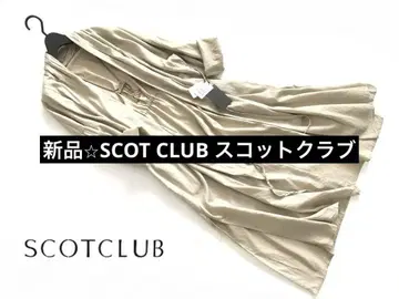 새상품 SCOT CLUB 스콧 클럽 썸머 가운 베이지