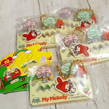 마이멜로디 카타카타 산책 참 가챠 산리오 키링 마이멜로