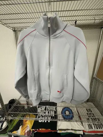 PUMA 트랙 자켓 80s 자수 로고 히트 유니온 일본제 M 상당