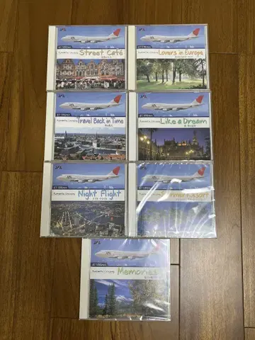 미개봉 새상품 JET STREAM 음악 CD 세트 7매