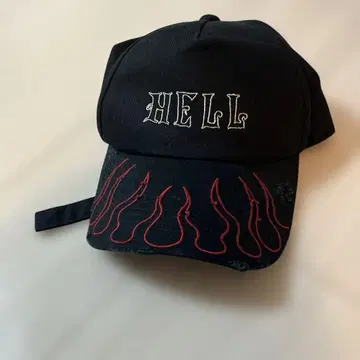 AZS TOKYO (아자스 도쿄) HELL 데미지 가공 자수 캡