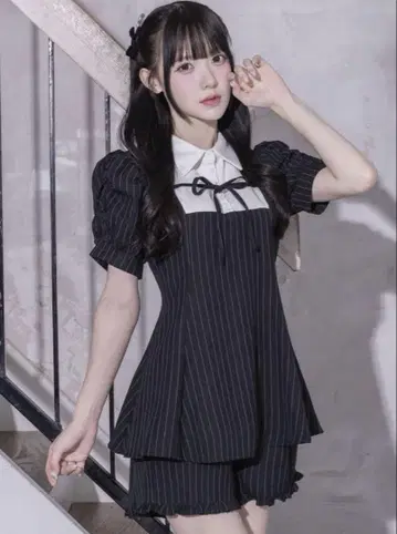 Pium 프론트 리본 요크 절개 셋업