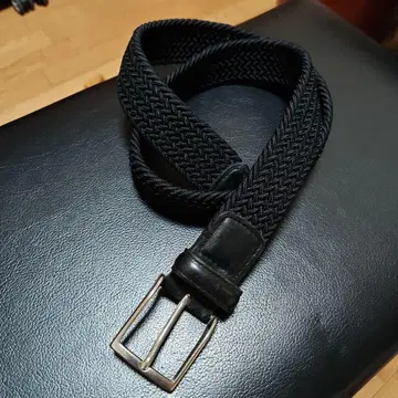 Anderson's 앤더슨 메쉬 벨트 블랙