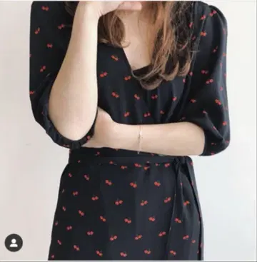 rouje paris 체리 원피스 카슈쿨 이에나 자라 카미사키 메구미