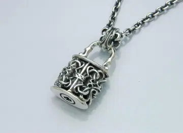 실버 925 락형 목걸이