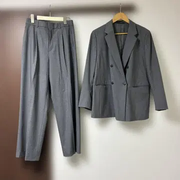 유니클로 그레이 셋업 XL 돌려입기