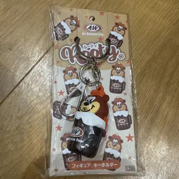 미사용 새상품 A&W 루티 루트베어 엔더 오키나와 한정판 키링