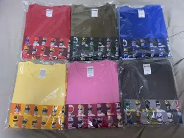 전 슈퍼 전대전 T셔츠 6색 세트 미개봉 새상품